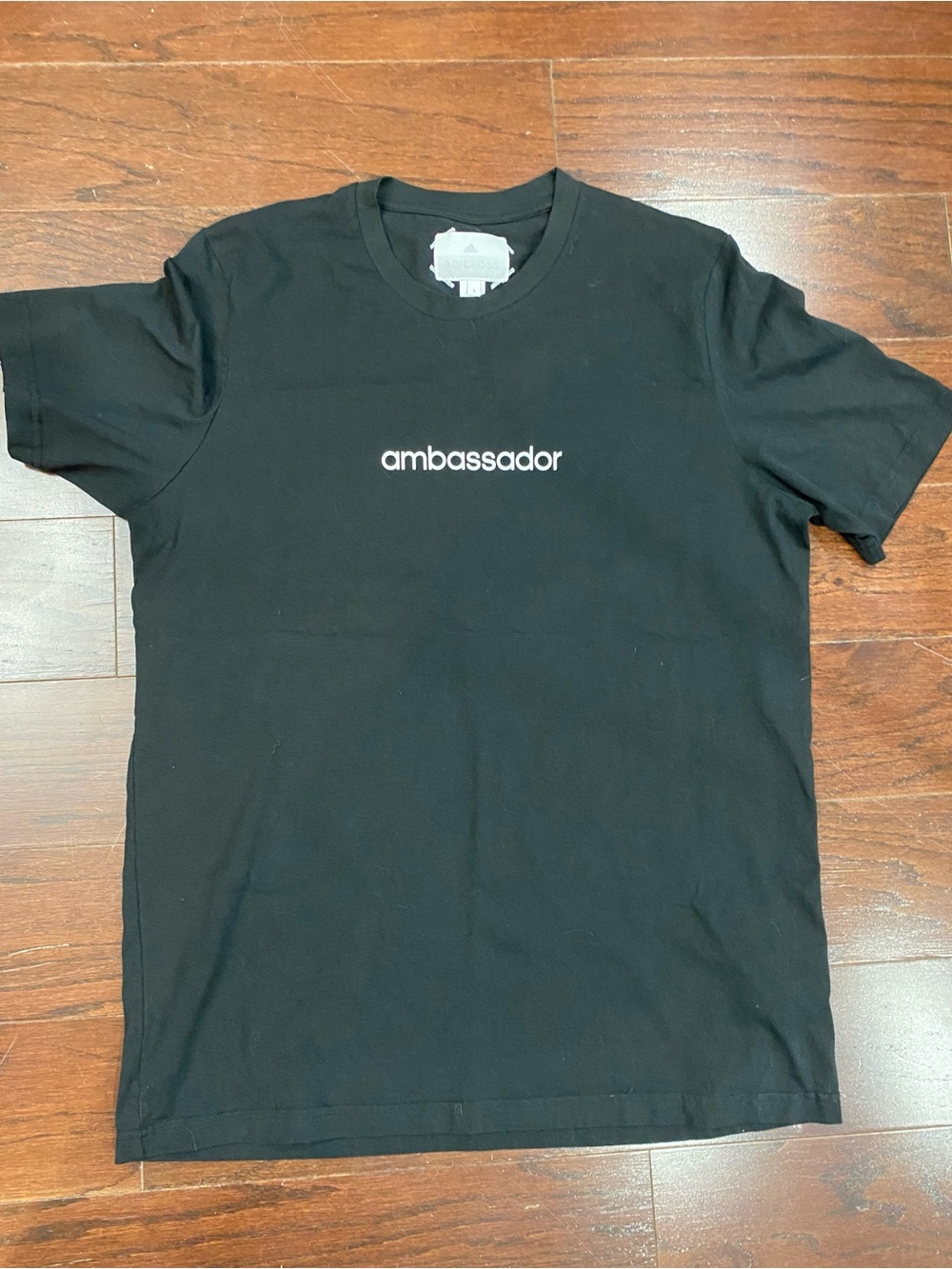 Adidas Mens Adicross Ambassador Golf Society Concert Graphic T-Shirt Black L